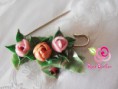 Broche tulipas